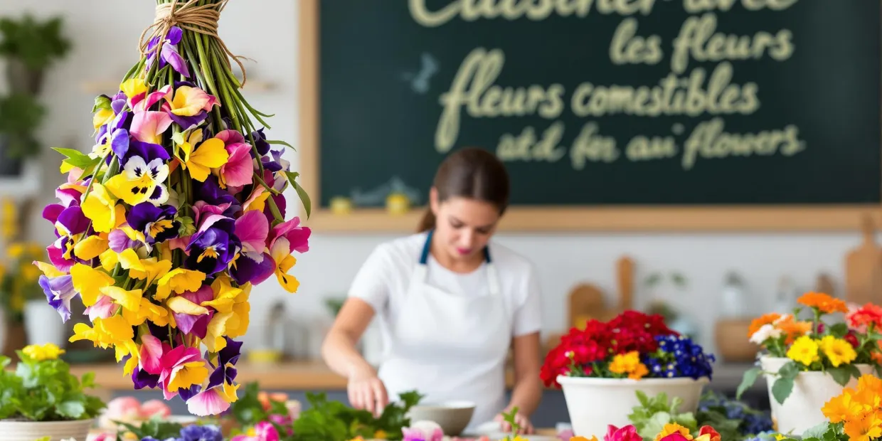 Cuisiner avec les Fleurs Comestibles : Recettes et Astuces pour Sublimer Vos Plats