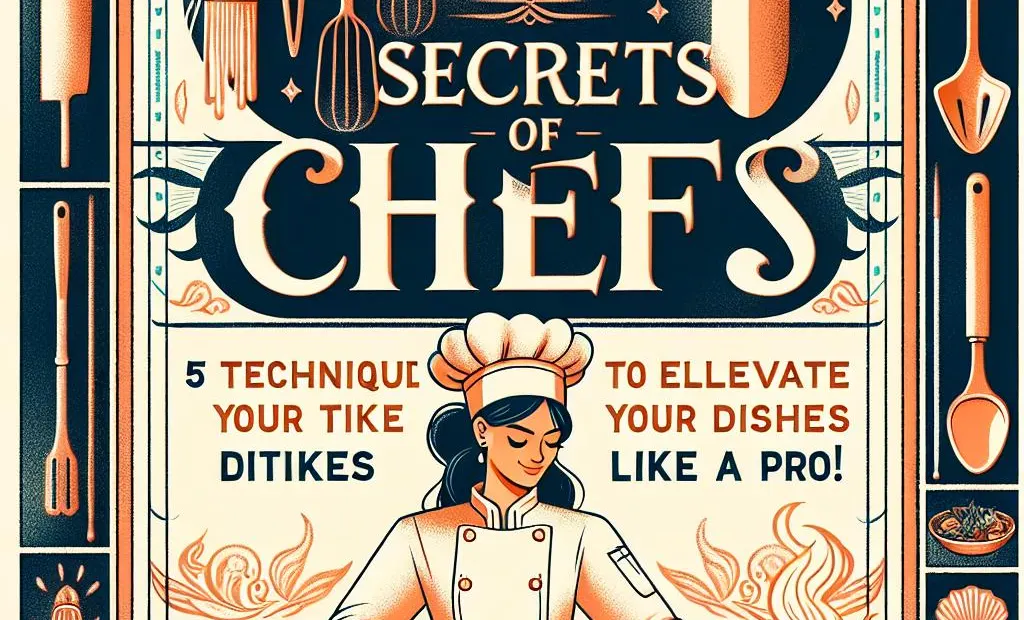 Les Secrets des Chefs : 5 Techniques pour Sublimer Vos Plats Comme un Pro !