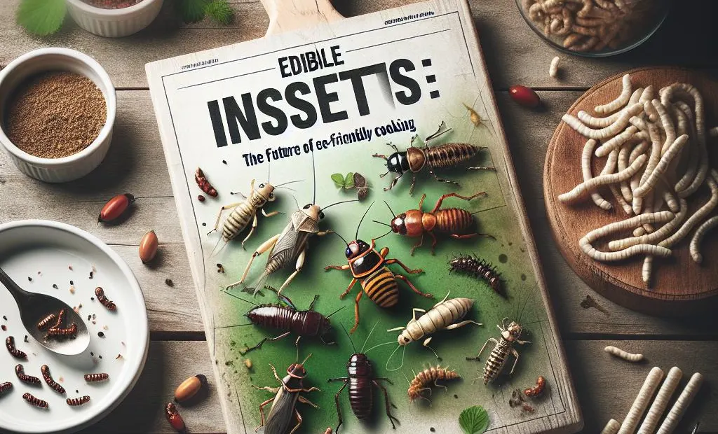 Les insectes comestibles : l'avenir de la cuisine écologique