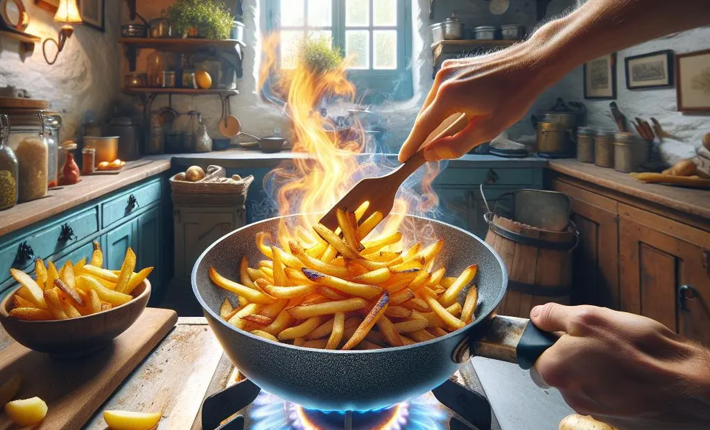 La cuisson des frites : Tout un art