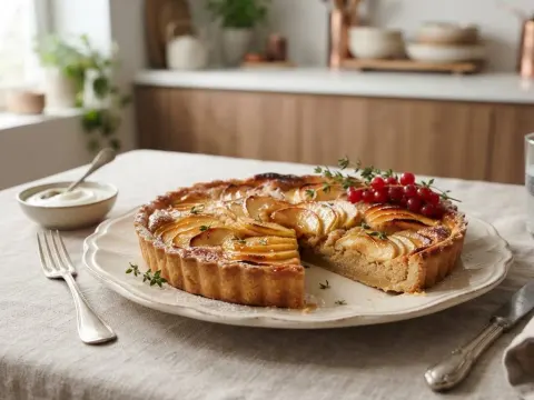 Tarte aux pommes, version classique