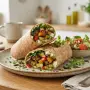 Wrap de légumes grillés