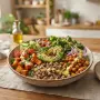 Bowl de quinoa et légumes