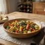 Poireées de légumes d'automne