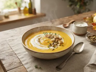 Velouté de potimarron, une recette de saison simple et savoureuse