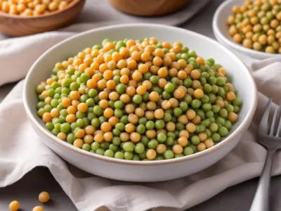 Salade fraîche de pois chiches