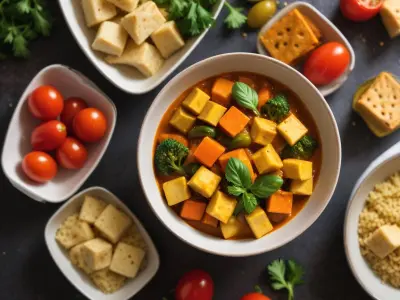 Mini Bricks au Curry de Légumes