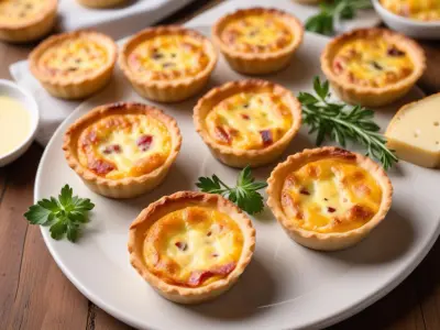 Mini Quiches Lardons et Emmental