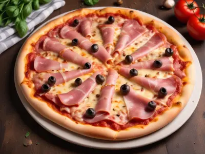 Pizza Classique Jambon Champignons