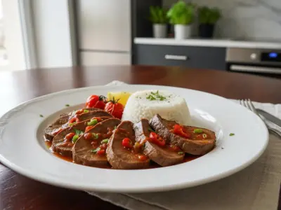 Langue de Bœuf Sauce Piquante au Cookeo