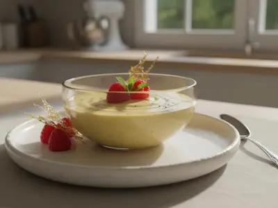 Crème Anglaise Onctueuse à la Vanille