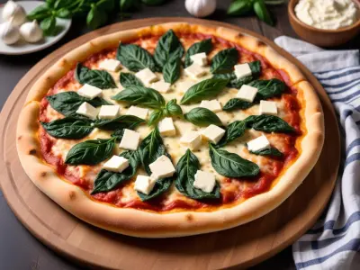 Pizza Épinards Ricotta