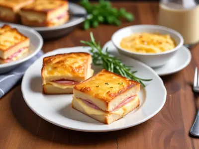 Mini croque-monsieur au comté