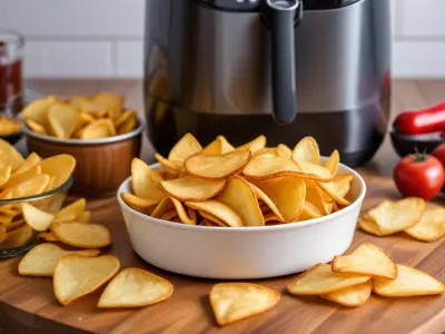 Chips Maison Épicées à l'Airfryer