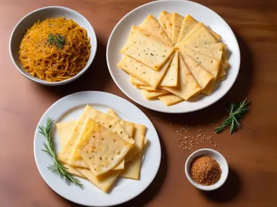 Feuilletés au fromage et cumin