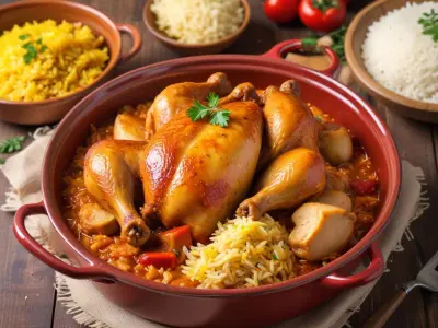 Poulet Basquaise Traditionnel au Riz