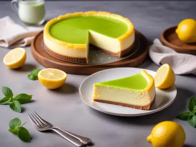 Cheesecake au Citron Vert