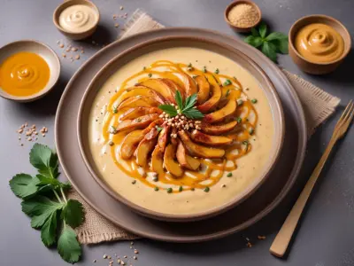 Chou-fleur rôti aux épices et sauce tahini
