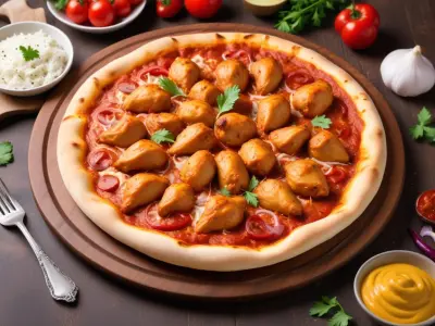 Pizza Poulet Tikka Massala