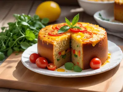 Cake aux légumes du soleil