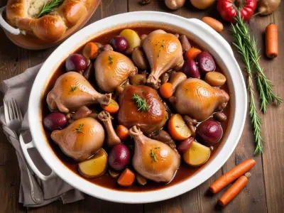 Coq au Vin Traditionnel
