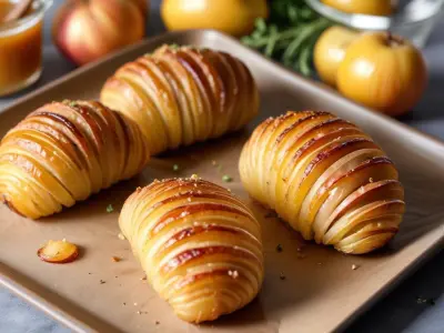 Pommes de terre suédoises (Hasselback)