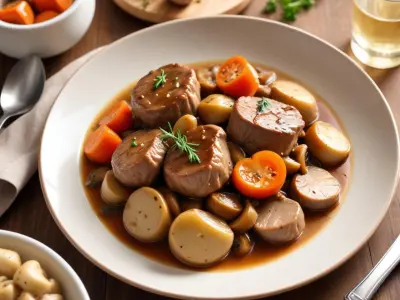 Paupiettes de veau aux champignons au Cookeo