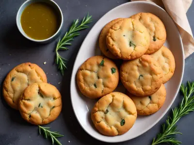Cookies salés patate douce et coriandre