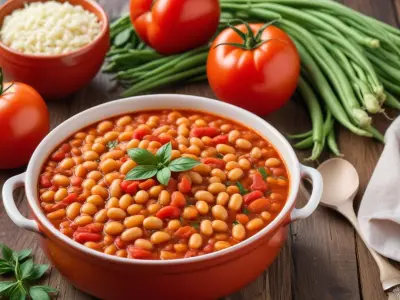 Haricots Blancs à la Tomate, façon One Pot