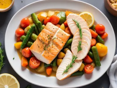 Brandade de poisson aux légumes