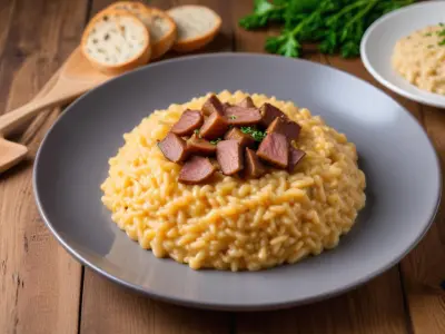 Risotto aux topinambours