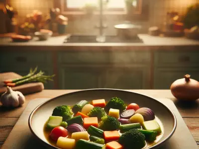 Carré de légumes mijoté