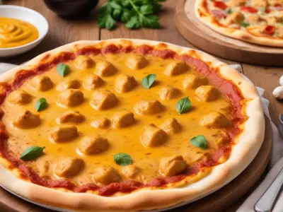 Pizza Poulet Curry