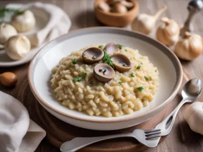 Risotto aux champignons au Cookeo