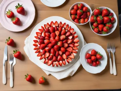 Charlotte aux fraises