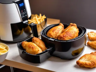 Pilons de Poulet Croustillants à l'Air Fryer