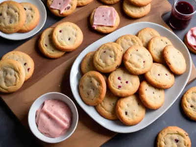 Cookies Salés au Jambon Cru et Origan