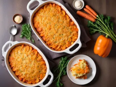 Gratin de carottes au four
