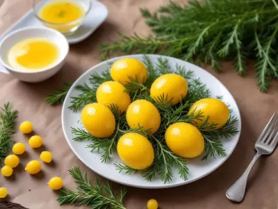 Œufs Mimosa aux Herbes Fraîches