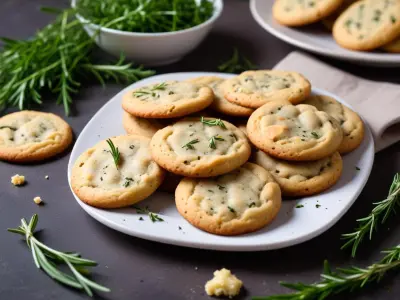 Cookies Salés Ail et Fines Herbes