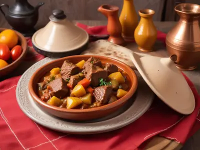 Tajine d’agneau aux pruneaux