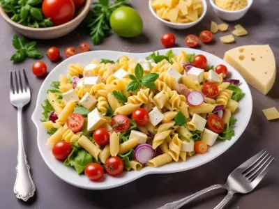 Salade de pâtes méditerranéenne