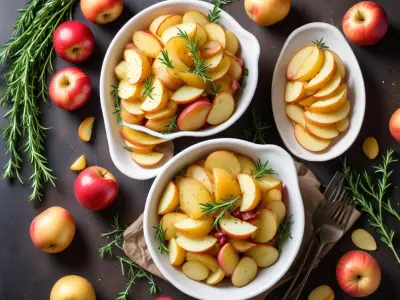 Salade de pommes de terre à la moutarde et aux herbes fraîches