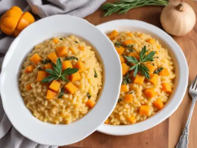 Risotto Crémeux au Butternut et à la Sauge