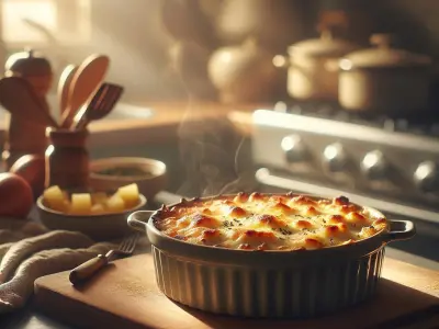 Gratin de Restes de Raclette