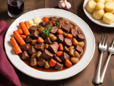 Boeuf Bourguignon Traditionnel
