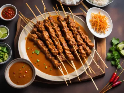 Satay Indonésien Authentique