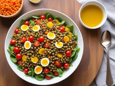 Salade Estivale de Lentilles aux Légumes du Soleil