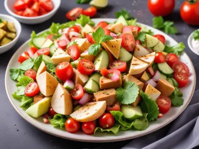 Fattoush authentique