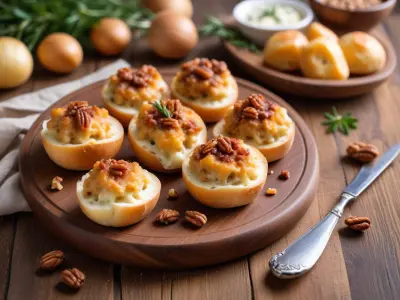 Dattes Farcies au Fromage et Noix